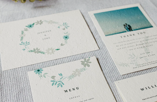plantable wedding invitations in Australia