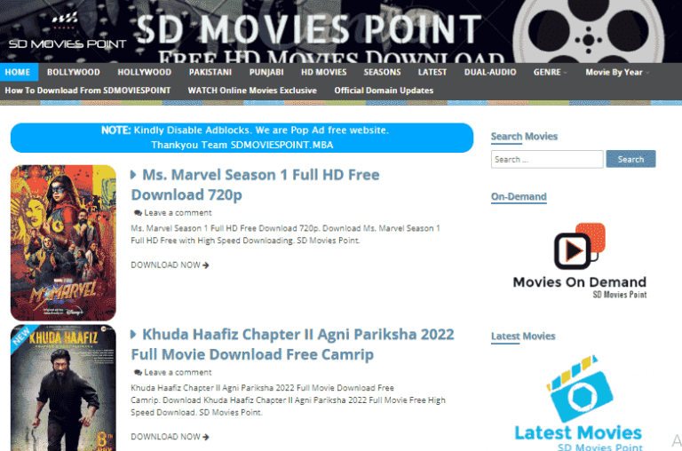 sdmoviespoint2 online